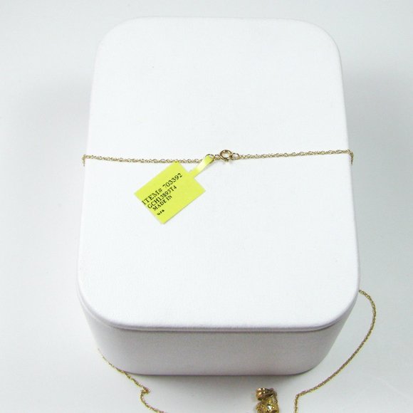 14K Gold Cross Necklace - Picture 8 of 8